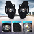 LED DRL Fog Light Fog Lamp Cover Grill Harness Switch for Navara Nueva Facelift Pro-4X 2021 Replacement Accessories. 