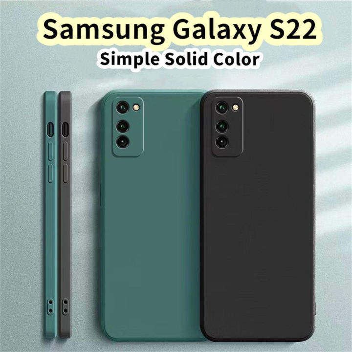Original%20For%20Samsung%20Galaxy%20S22%20Silicone%20Full%20Cover%20Case%20Straight%20edge%20Phone%20Case%20Cover%20-%20Image%202