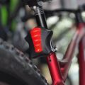 "Nighttime Safety: Laser Bicycle Rear Tail Flashing Light - High Visibility Warning Lamp". 