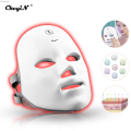 Uonevic CkeyiN LED Red Light Therapy Mask 7 Shades Photon Radiofrequency High Quality Skin Rejuvenation & Firming Treatment. 