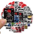 Artsy Home 25/50pcs JDM Retrofit Racing Car Graffiti Stickers for Laptops and Skateboards Cellphone Guitar. 