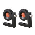 fasdaga 2X 90 Degree Type Mini Prism for Total Station PRISMS L Bar GMP104. 