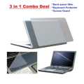 3 In 1 Laptop Skin Pack More Safe More Protection 14.6". 