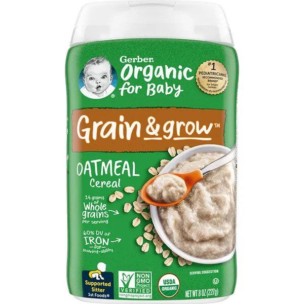 Gerber Cereal Best Rice Cereal For Month Old Gerber Organic