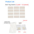 12pcs Camera Accessories Anti Fog Inserts Moisture Absorbing Strips Humidity Removing Defogger For Underwater Diving Housing. 