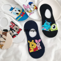 Difutagui 5 Pairs Casual Cute women Socks animal Cartoon Mickey Minnie Daisy socks Cotton invisible funny socks size 35-41 Dropshipping. 