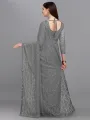 Self Design Bollywood Net Saree for Women Elegant Ethnic Wear. 