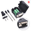 DB9 Connector RS232 Male Female 9 Pin RS485 Breakout Terminals COM Connectors A JUE. 