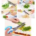 Multi Blade Kitchen Vegetable/Paper Herb Scissors/Shredder. 