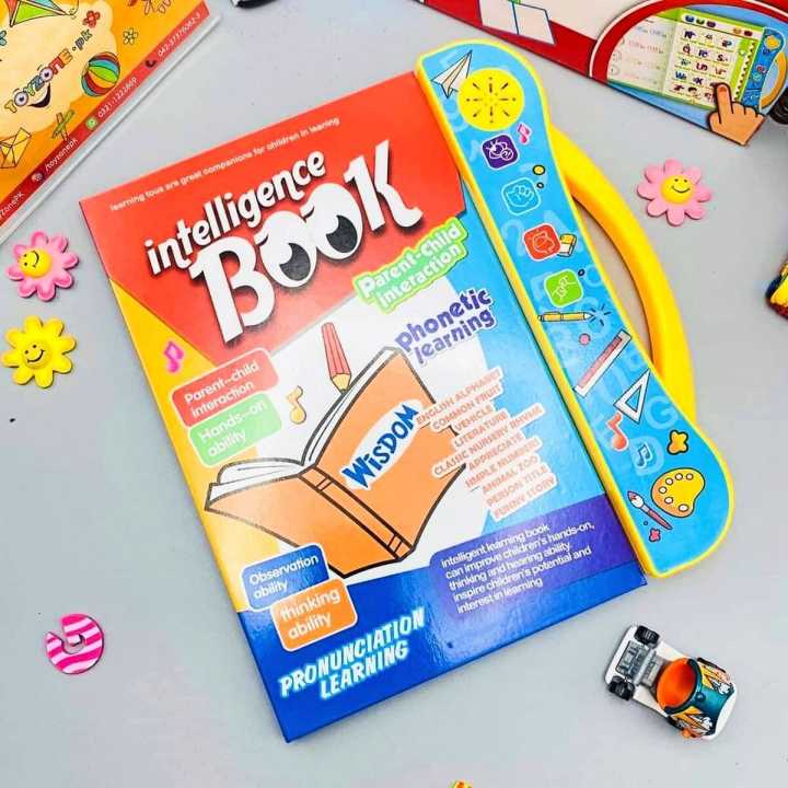 English Educational Phonetic Learning Talking Book for Kids  (Multicolor)