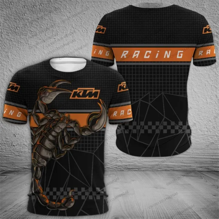 HOT%20KTM%20new%20T-shirt%20summer%20tops%20T-shirt%20new%20short-sleeved%20T-shirt%20men's%20Harajuku%20tops%202025%20summer%20trend%20short-sleeved%20-%20Image%204