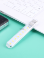 Laptop Application, Light Power Moving Flashlight Portable Warm/Night Mini Piece 2/1/4USB White LED Lightweight For Computer. 