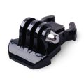 10pcs Buckle Clip Basic Mount for Gopro Go Pro Hero 12 11 10 9 8 7 5 4 Accessories Case Helmet for XiaoMi yi camera accessories. 
