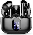 MaxBass One ANC | Amazon's #1 Wireless Earbuds, ANC (40 dB), Bluetooth 5.4 with 4 ENC Noise Cancelling Mic, LED Display, IP54 Water Resistance, 48H Playtime. 