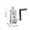 Electric Peeling Aluminum Alloy Manual Stripper Portable Design Handheld Operation Electromechanical Stripper Wire Compatible 2-20mm Size Range Wire Stripping Machine DIY Projects. 