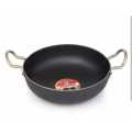 Iron Kadai 10 Inches Flat Induction Base | Cooking Pot. 