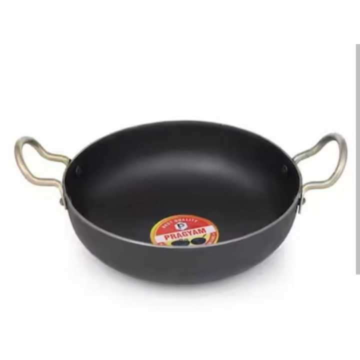 Iron Kadai 10 Inches Flat Induction Base | Cooking Pot