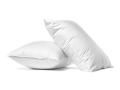 Korean Fiber Pillow 1 Pairs- White. 