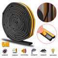 NEW 【Special offer】1pc 5M Big D Shape Car Door Window Trim Edge Moulding Rubber Weatherstrip Seal Strip DIY Accessories. 