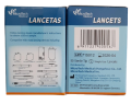 Glucometer Blood Lancet / Injection, Sugar Test Needles For Glucometer Machine - Pack Of 100 Needles. 