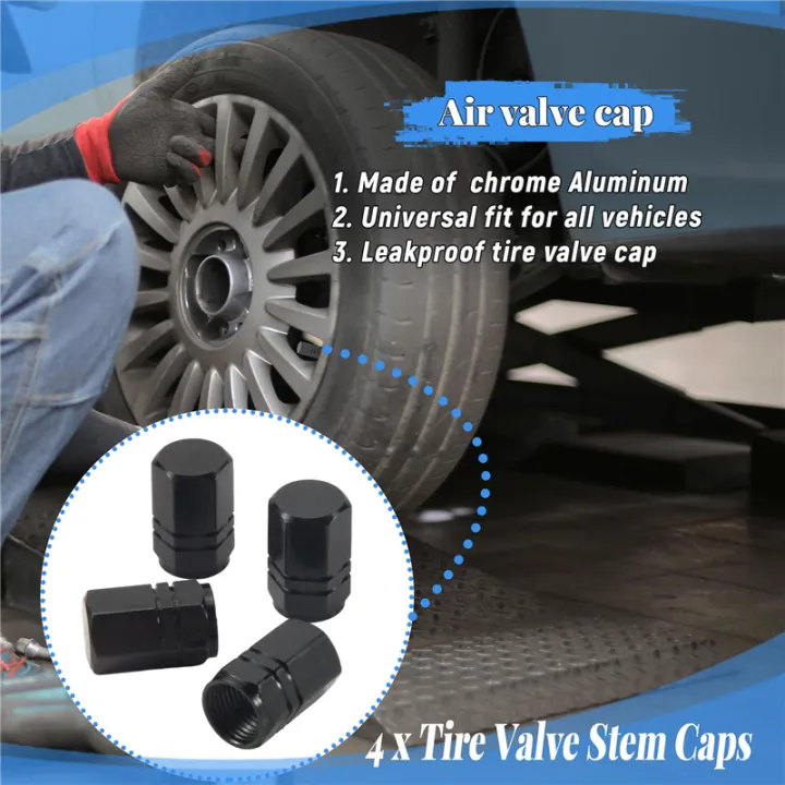 4PCS%20Aluminum%20Tire%20Wheel%20Rims%20Stem%20Air%20Valve%20Caps%20Tyre%20Cover%20Car%20Truck%20Bike%20-%20Image%205