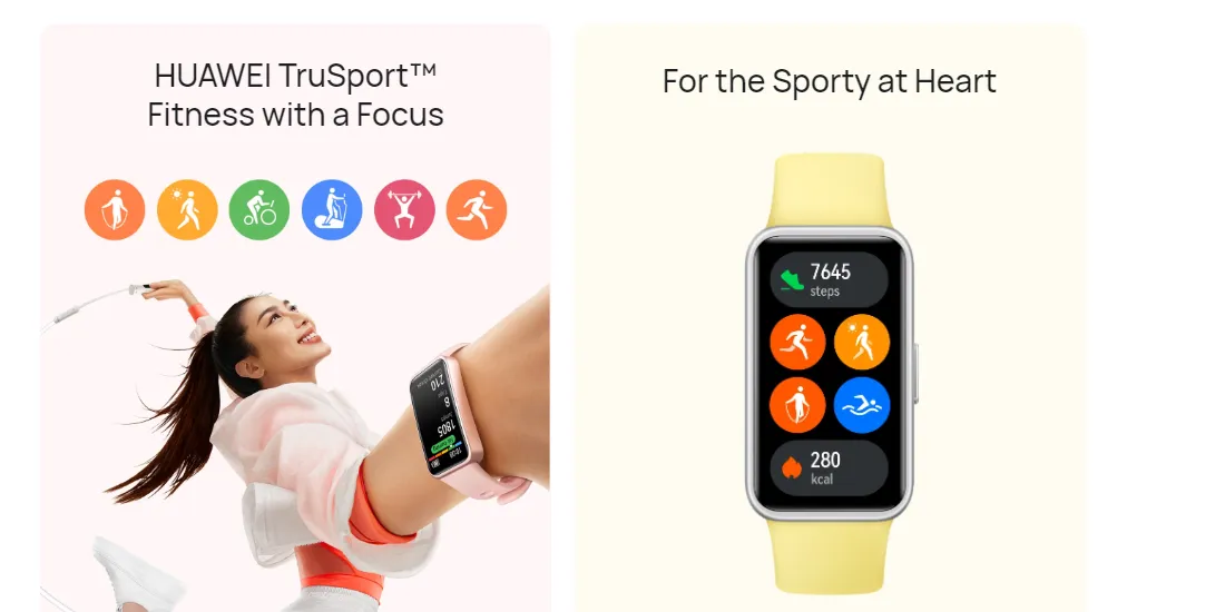 Huawei Band 9 | 8.99mm Ultra Thin Design | Continuous Heart rate Monitoring | 100 Workout Modes | Scientific sleep Tracking