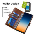 Case For Xiaomi Redmi Note 13 4G  Cover  Wallet protective cover Magnetic buckle leather flip cover TPU back cover Insert bag mobile phone case. 