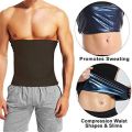 Unisex Sauna Slimming Belt Belly Cover Training Belt Corset Sweat Fat Burning Body Shaper for Weight Loss. 