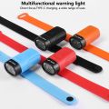 New USB Rechargeable Wrist and Ankle Light Adjustable Button Switch Work Light Waterproof Multifunctional Warning Light Running. 