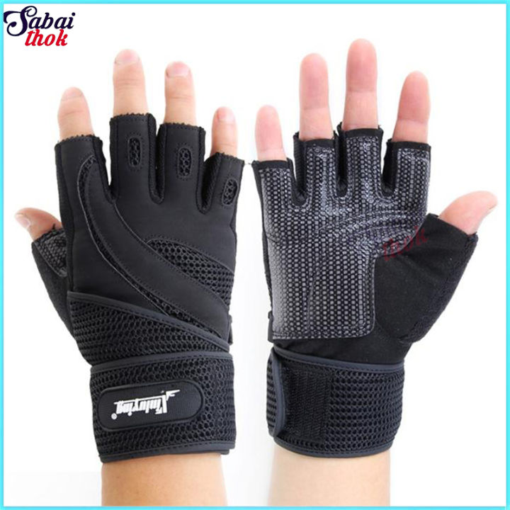 Gym%20Gloves%20-%20Xinluming%20Professional%20Anti-Skid%20Fitness%20Half-Fingered%20-%20Image%202
