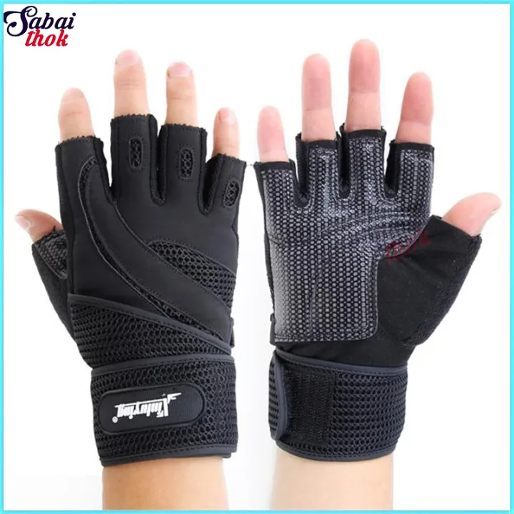 Gym%20Gloves%20-%20Xinluming%20Professional%20Anti-Skid%20Fitness%20Half-Fingered%20-%20Image%202