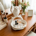 Practical 3D Printed Owl Storage Tray Animal Shaped Plastic Jewelry Tray Organizer Cute Decorative Desktop Organizer Tray Home Desktop. 
