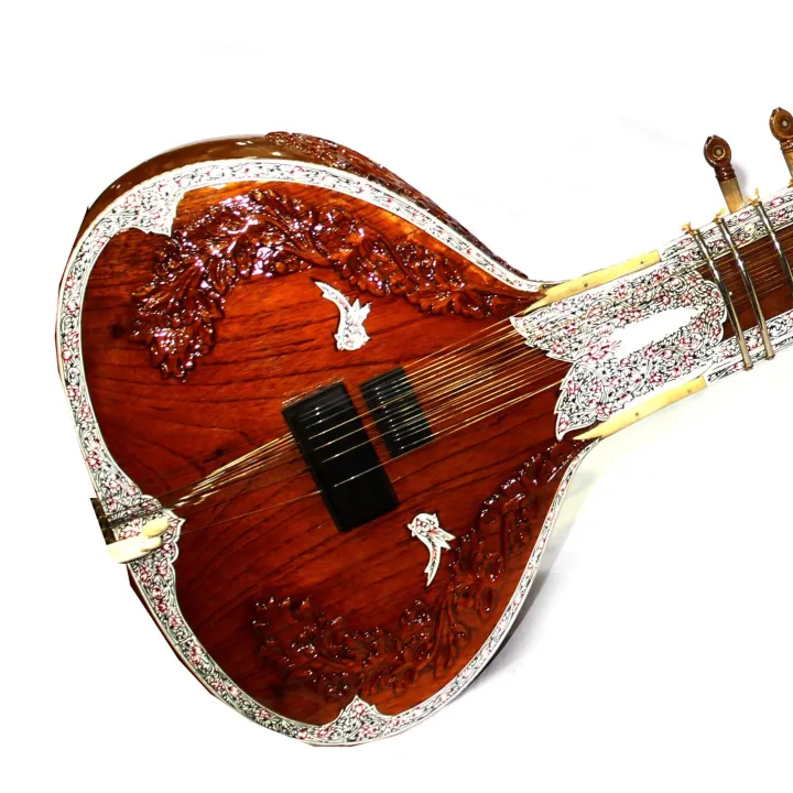 Wooden%20Oval%20Body%20Sitar%20With%20Box%20-%20Image%203