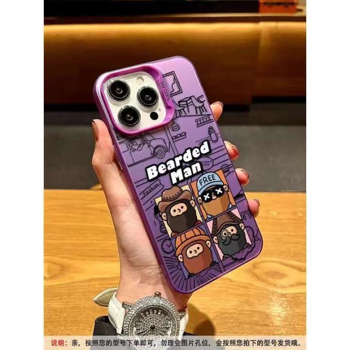 Funny%20Mustache%20Man%20Compatible%20iPhone%2017%20Case%20Apple%2015%20Trendy%2016%20Shockproof%2013%20Pro%20Max%20Unique%20-%20Image%208