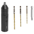 Cordless Electric Screwdriver USB C Rechargeable Mini Drill Power Tools Set. 