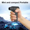 Electric Air Duster Cleaning Blower Tool Violent Fan Car Blowing Snow Portable Cleaning Blower Tool A. 