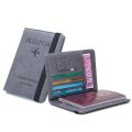 Passport Case with RFID Blocking, PU Leather Travel Document Holder for Men & Women Travel Accessories [Multicolor]. 