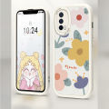FELMYST for Redmi Note 10 Pro Note 10 Pro Max Back Cover PU Leather Beautiful Flowers Print Soft Silicone Edge Phone Case. 