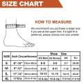 1Pcs Copper Ankle Braces Support Compression Sleeves for Injury Recovery,Joint Pain,Plantar Fasciitis,Sprained Ankle,ACL,Sports. 