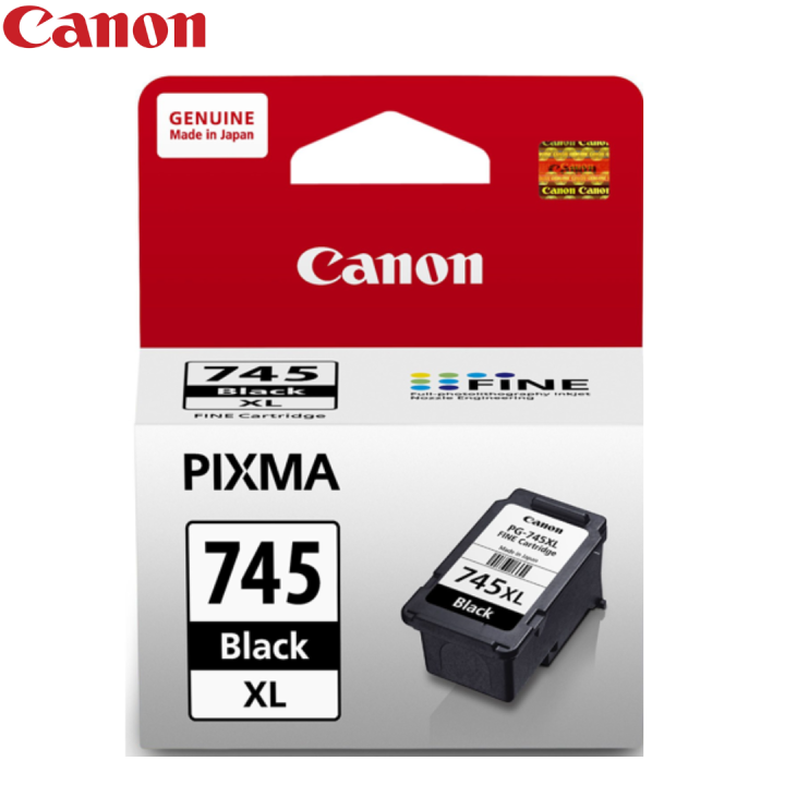 Canon PG-745XL Extra Large (Black) Ink Cartridge for MG2570S, MG3070S, TS207, MG2470, MG2570, MG2970, iP2870S Printers