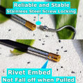 61inch Snake Hook Reptile Catcher Stick Pole,Snake Handling Tool Kit for Rattlesnakes Python Copperhead Removal Catching. 
