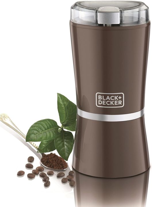 Black+Decker 150W Coffee Grinder, Brown - CBM4-B5/2 Years Warranty
