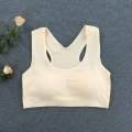 New Cotton Underwear Teenager Girls Bra Children Training Bras Vest 8-16Y Student Bra Wrapped Girls' Developing Sports Vest. 