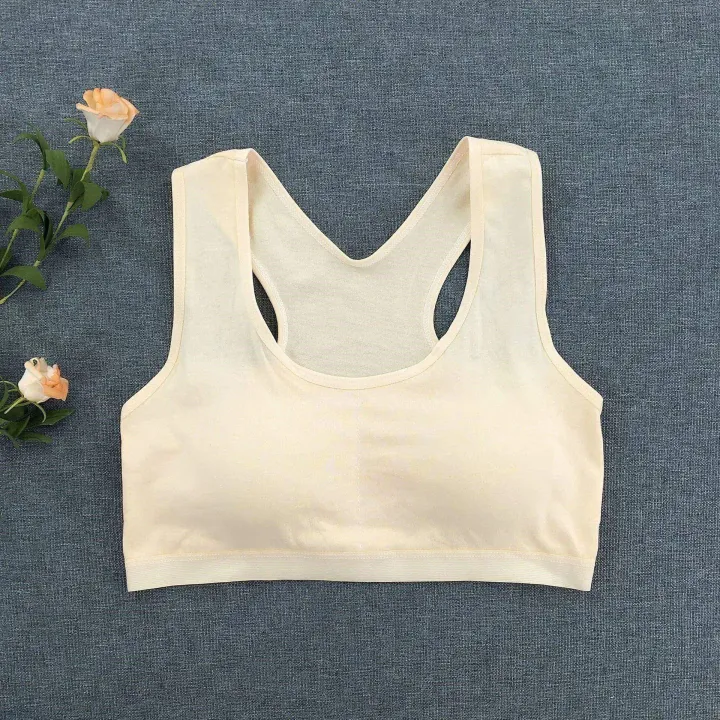 New%20Cotton%20Underwear%20Teenager%20Girls%20Bra%20Children%20Training%20Bras%20Vest%208-16Y%20Student%20Bra%20Wrapped%20Girls'%20Developing%20Sports%20Vest%20-%20Image%204