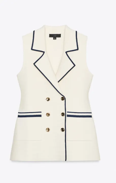 ZARA%20%20Trim%20Knit%20Waistcoat%20For%20Women%20-%20Image%202
