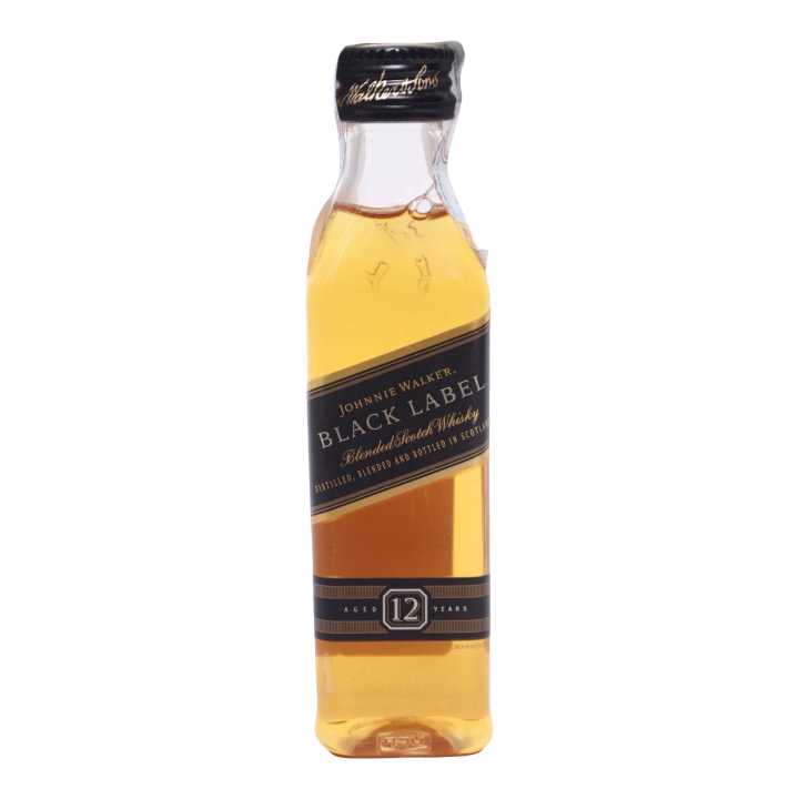 Johnnie Walker Black Label Blended Scotch Whisky 50ml