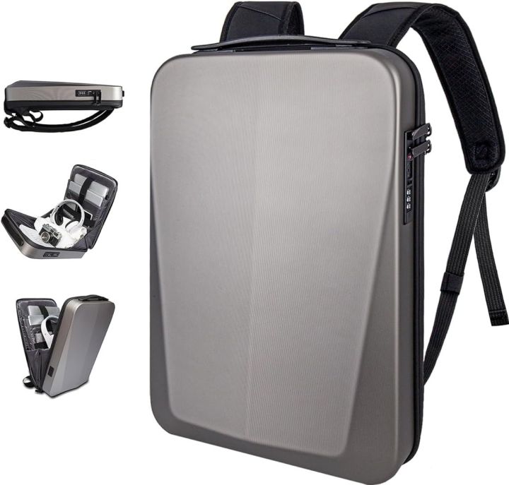 Anti-Theft%20Solid%20Color%20Backpack%20Aluminum%20laptop%20case%20Stylish%20Waterproof%20Laptop%20Cover%20Backpack%2015.6inch%20With%20Lockable%20Zippers%20-%20Image%202
