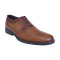 Brown  Leather  Lace Up Oxford Design Black Horse Formal Shoes For Men. 