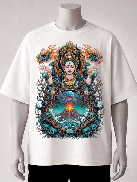 Manjushree%20Printed%20Graphic%20T-Shirt-Black,%20Blue,%20White%20-%20Image%202