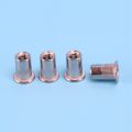 80 Pcs 304 Stainless Steel Rivet Nut Rivnut Insert Nutsert M6X15mm. 